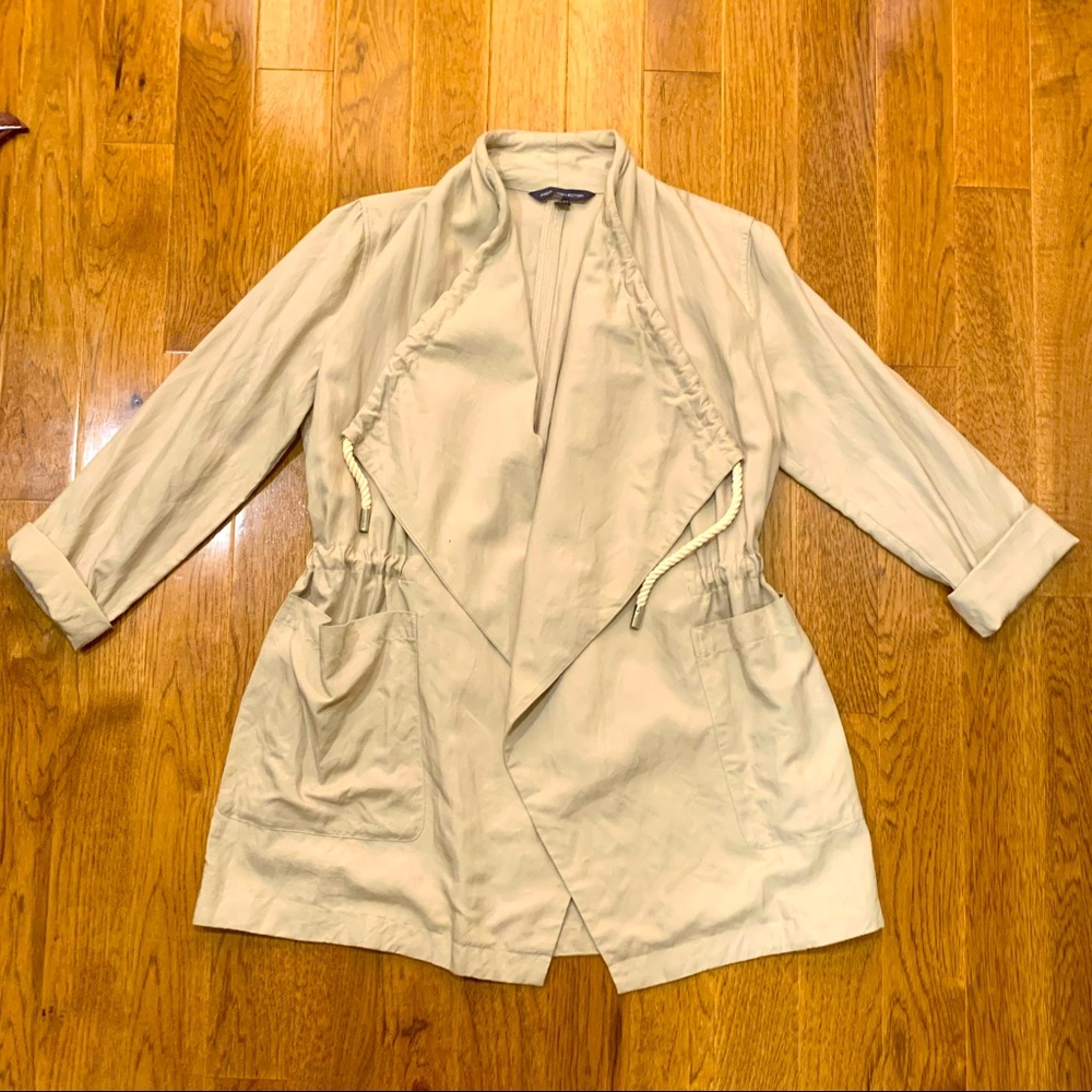 New French Connection front drape jacket